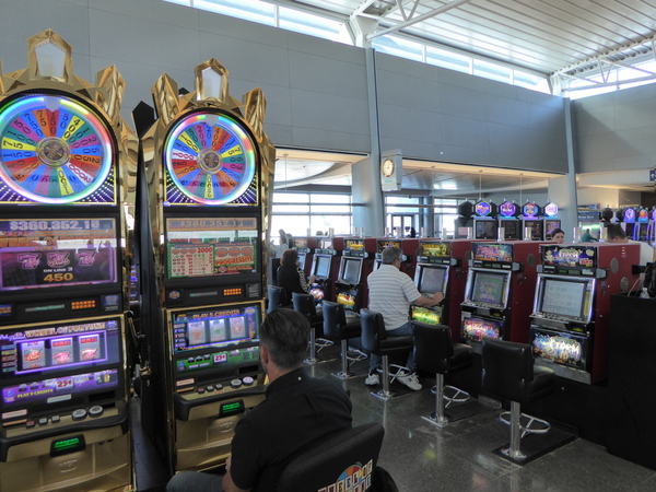 Slot Machines At Airport