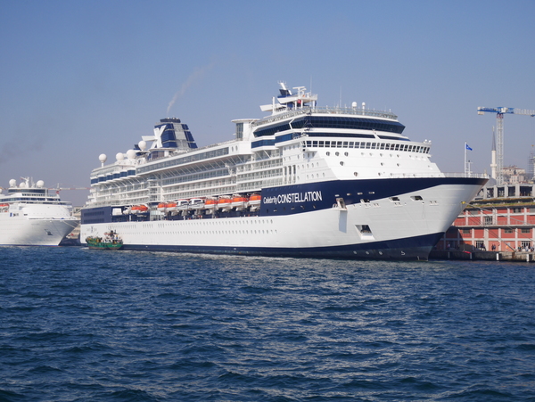 The Celebrity Constellation in port