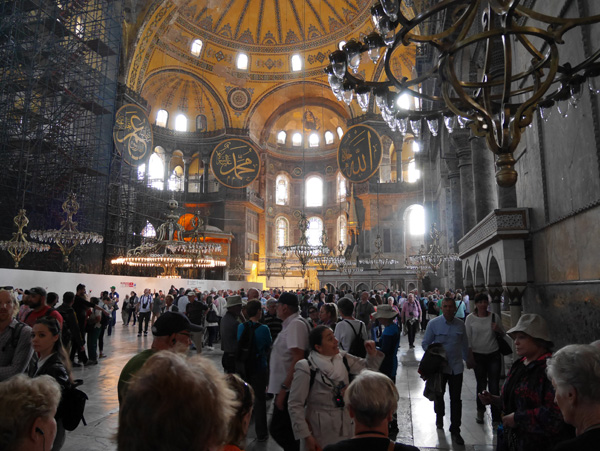 The stunning Aya Sofya