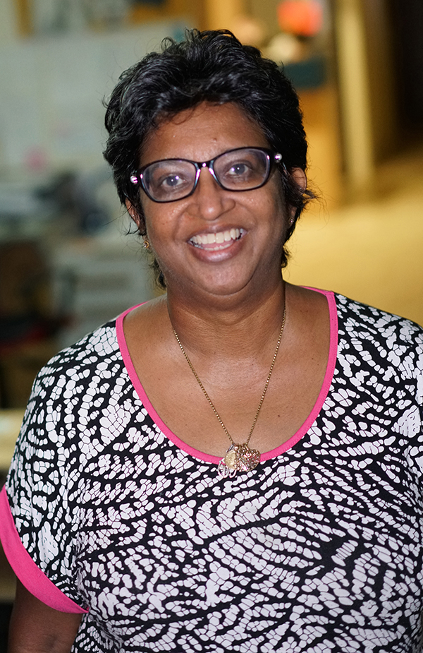 Lalitha at Dino's party